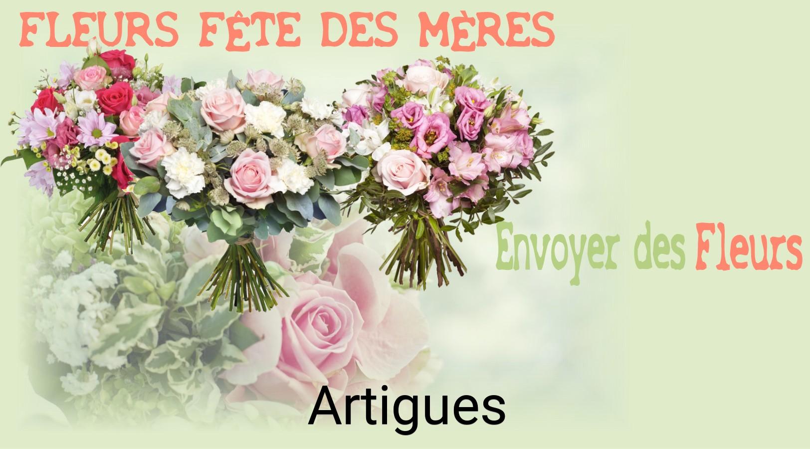 Bouquet de Fête des Mères livré à Artigues