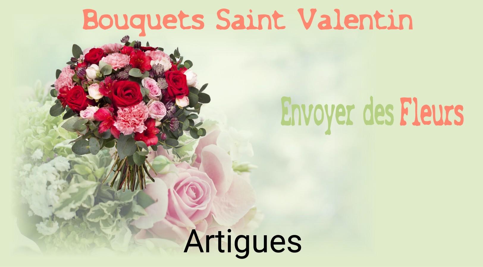 Roses de Saint-Valentin livrées à Artigues